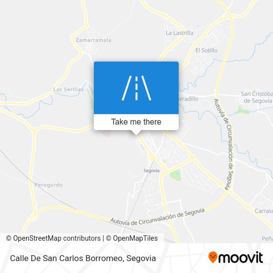 Calle De San Carlos Borromeo map