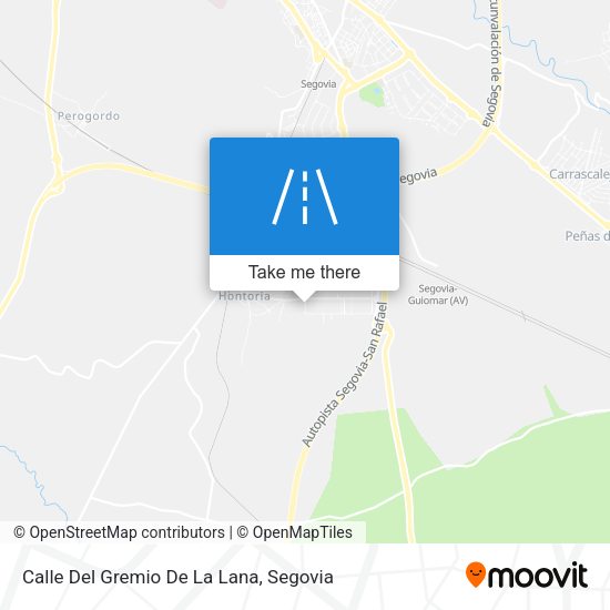 Calle Del Gremio De La Lana map