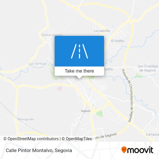 Calle Pintor Montalvo map