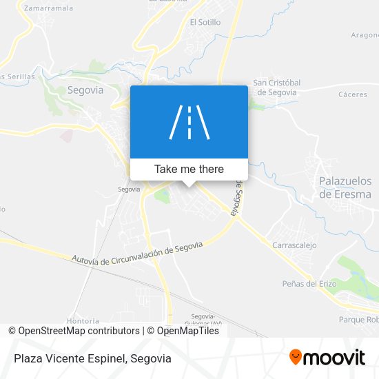 Plaza Vicente Espinel map