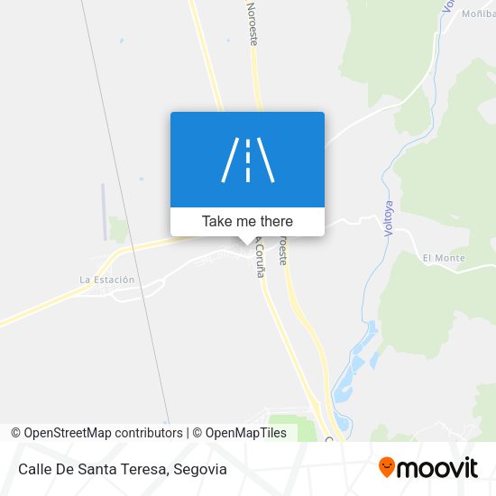 Calle De Santa Teresa map