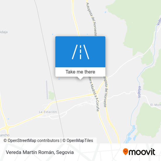 Vereda Martín Román map