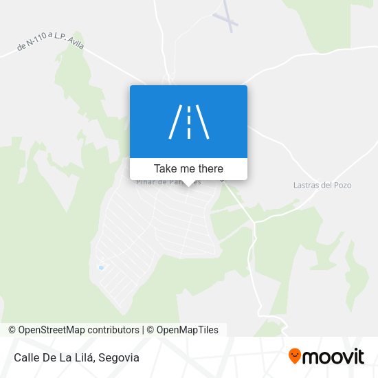 Calle De La Lilá map