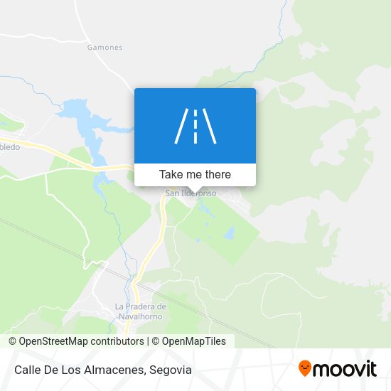 Calle De Los Almacenes map