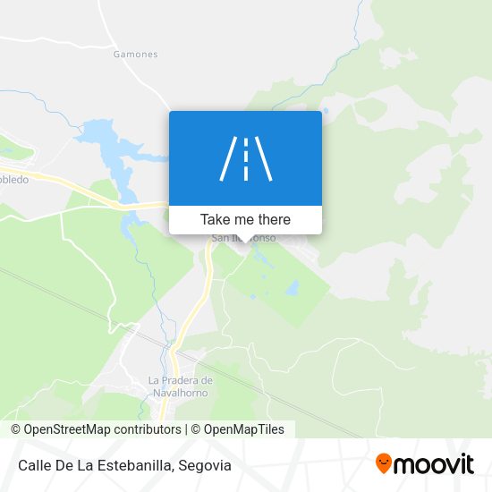 Calle De La Estebanilla map