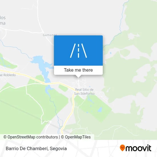 Barrio De Chamberí map