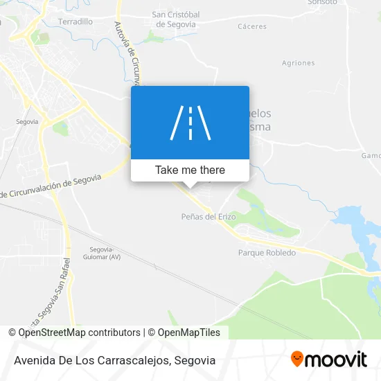 Avenida De Los Carrascalejos map