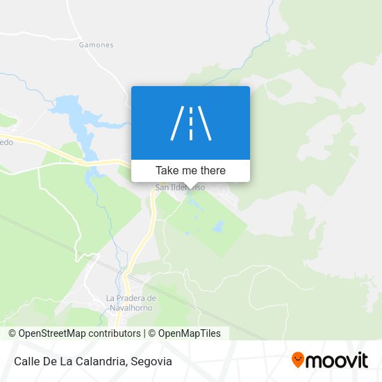 Calle De La Calandria map