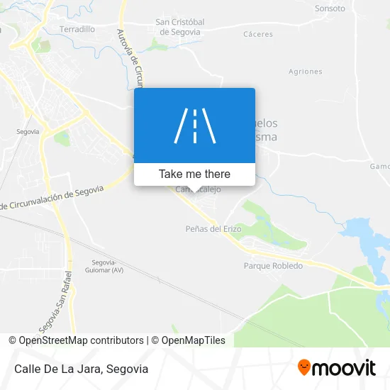 Calle De La Jara map