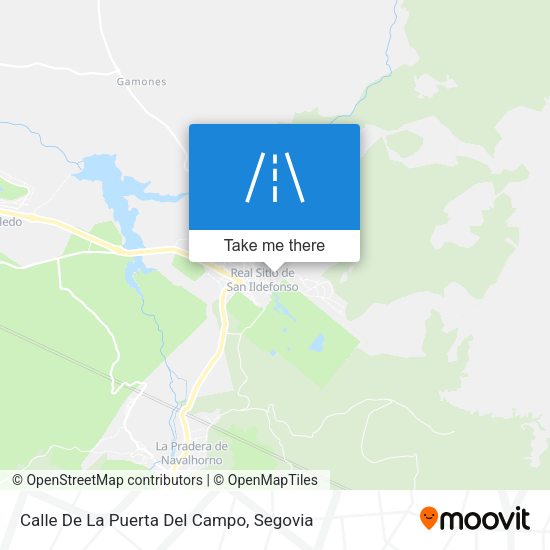 Calle De La Puerta Del Campo map