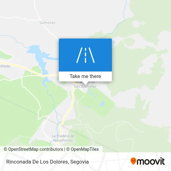 Rinconada De Los Dolores map