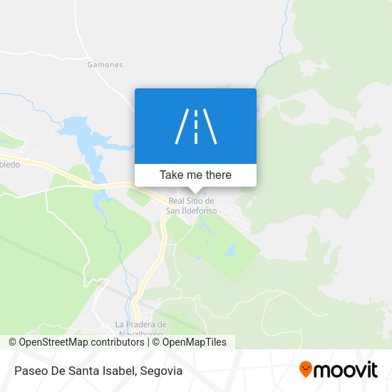 Paseo De Santa Isabel map