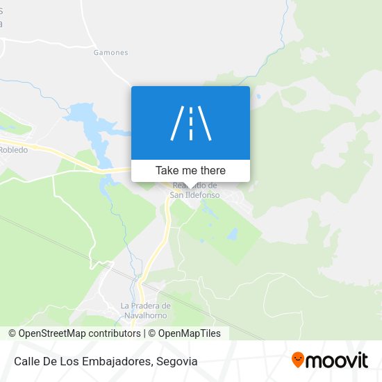 Calle De Los Embajadores map