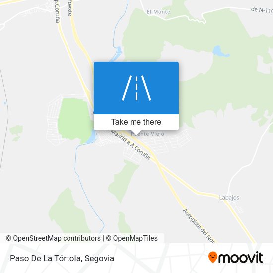 Paso De La Tórtola map