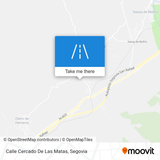 Calle Cercado De Las Matas map
