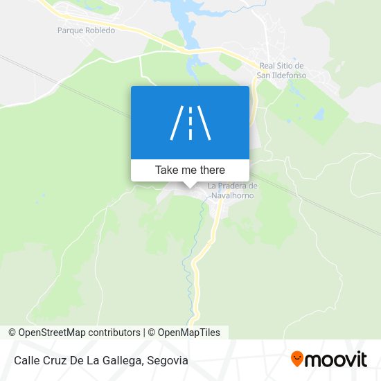 Calle Cruz De La Gallega map