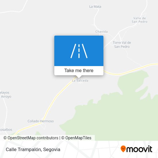 Calle Trampalón map