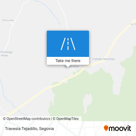 Travesía Tejadillo map