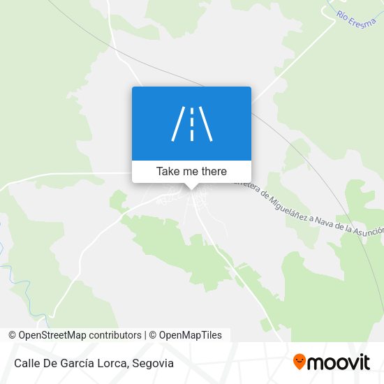 Calle De García Lorca map