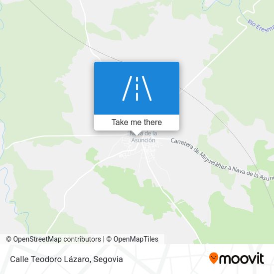 Calle Teodoro Lázaro map
