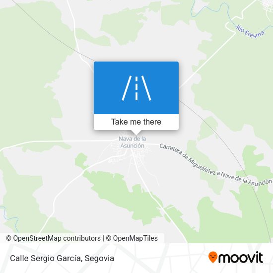 Calle Sergio García map