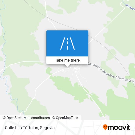 Calle Las Tórtolas map