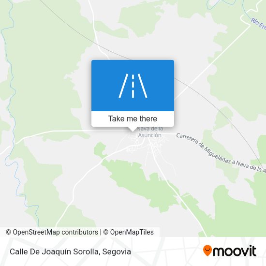 Calle De Joaquín Sorolla map