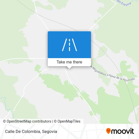 Calle De Colombia map