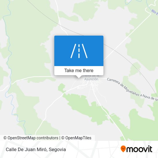 Calle De Juan Miró map