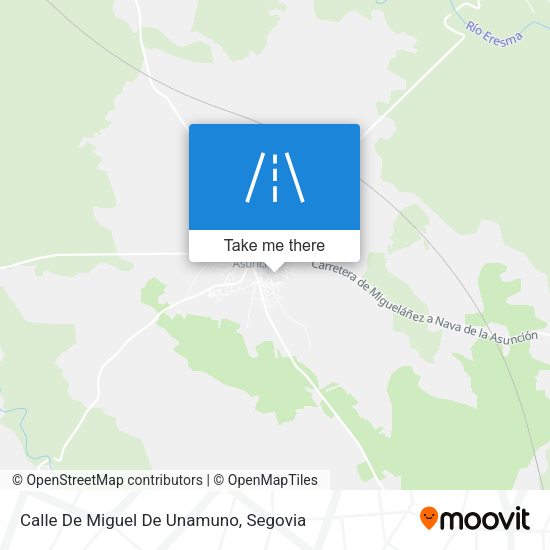Calle De Miguel De Unamuno map