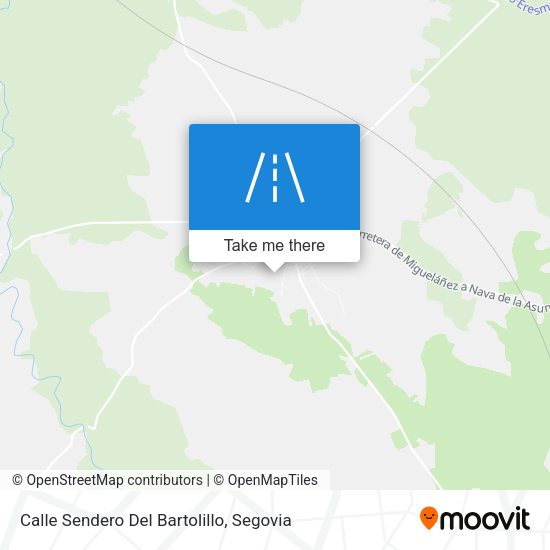 Calle Sendero Del Bartolillo map
