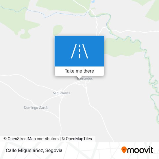 Calle Migueláñez map