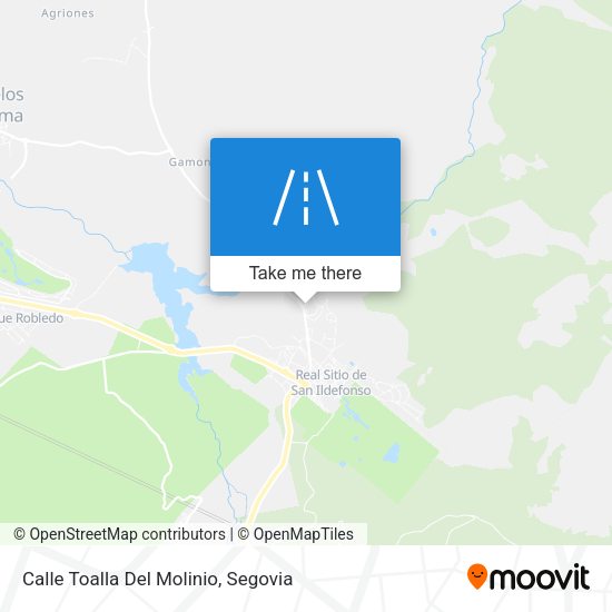 Calle Toalla Del Molinio map