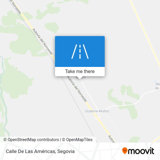 Calle De Las Américas map