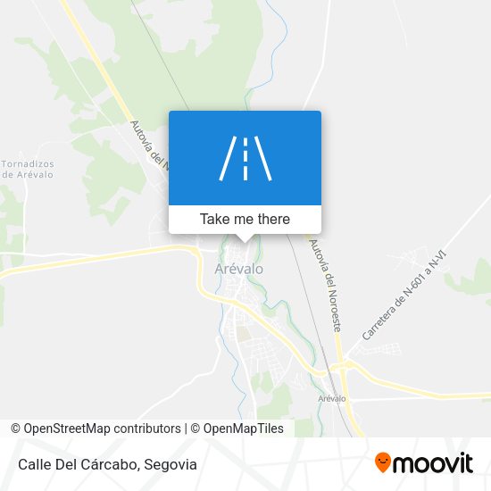 Calle Del Cárcabo map