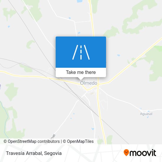 Travesía Arrabal map