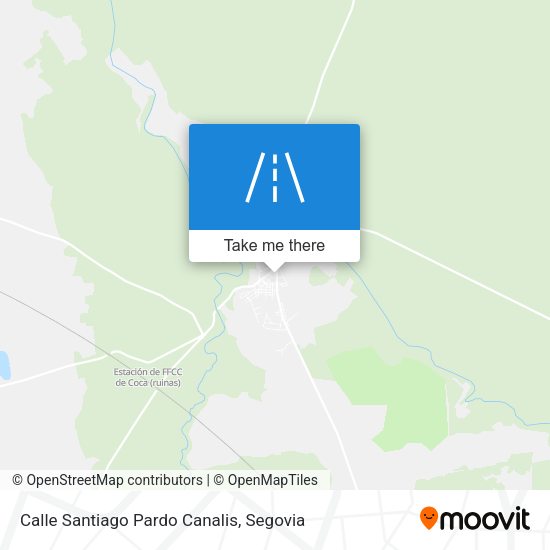 Calle Santiago Pardo Canalis map