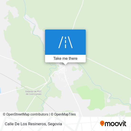 Calle De Los Resineros map