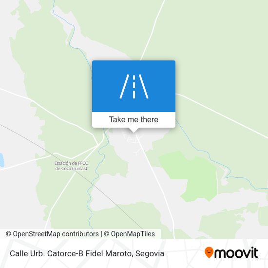 Calle Urb. Catorce-B Fidel Maroto map