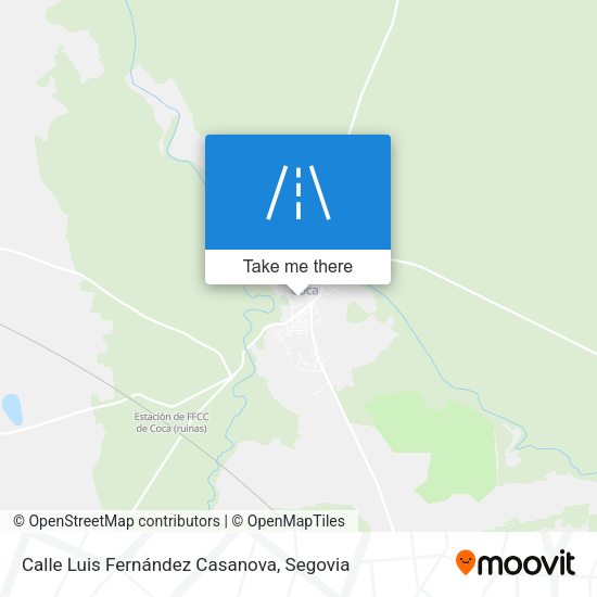 Calle Luis Fernández Casanova map