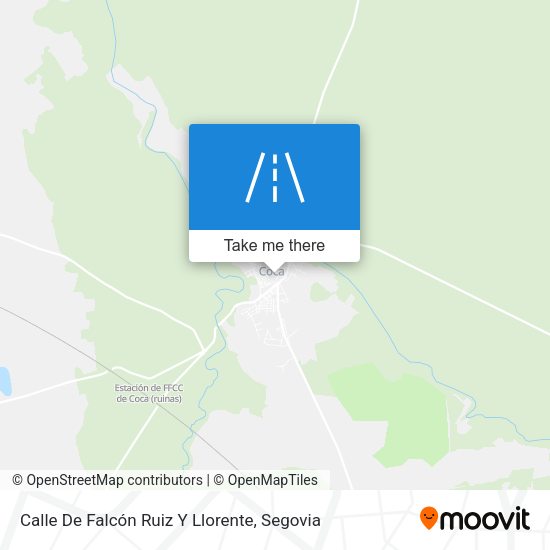 Calle De Falcón Ruiz Y Llorente map