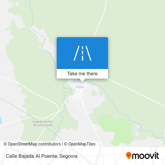Calle Bajada Al Puente map