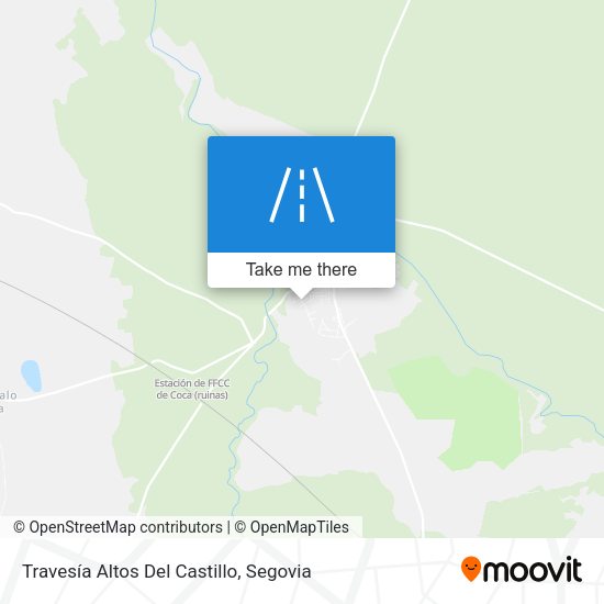 Travesía Altos Del Castillo map