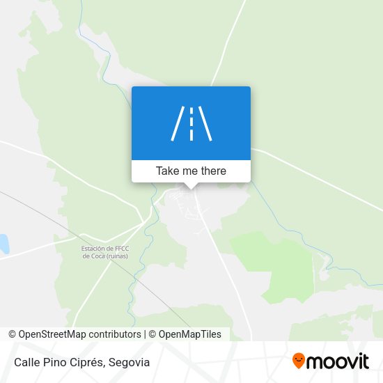 Calle Pino Ciprés map