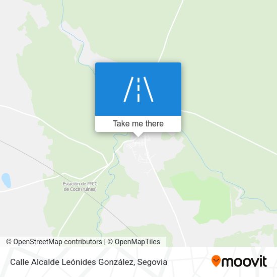 Calle Alcalde Leónides González map