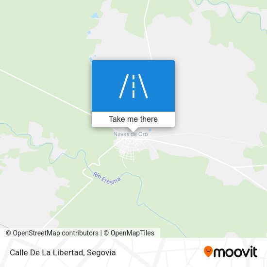Calle De La Libertad map
