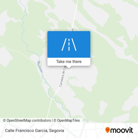 Calle Francisco García map