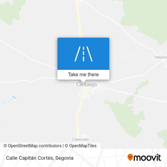 Calle Capitán Cortés map