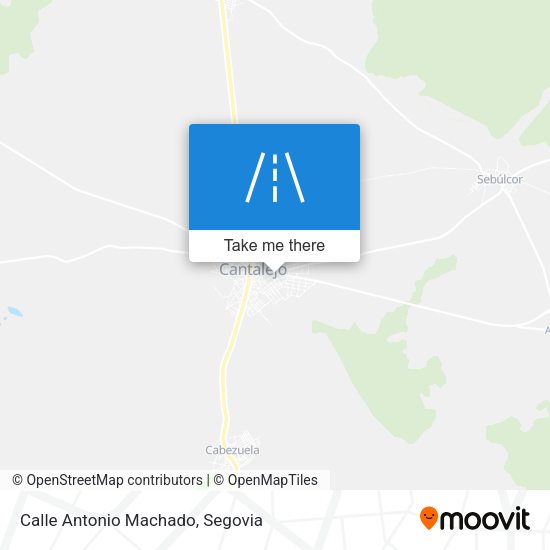 Calle Antonio Machado map
