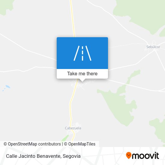 Calle Jacinto Benavente map